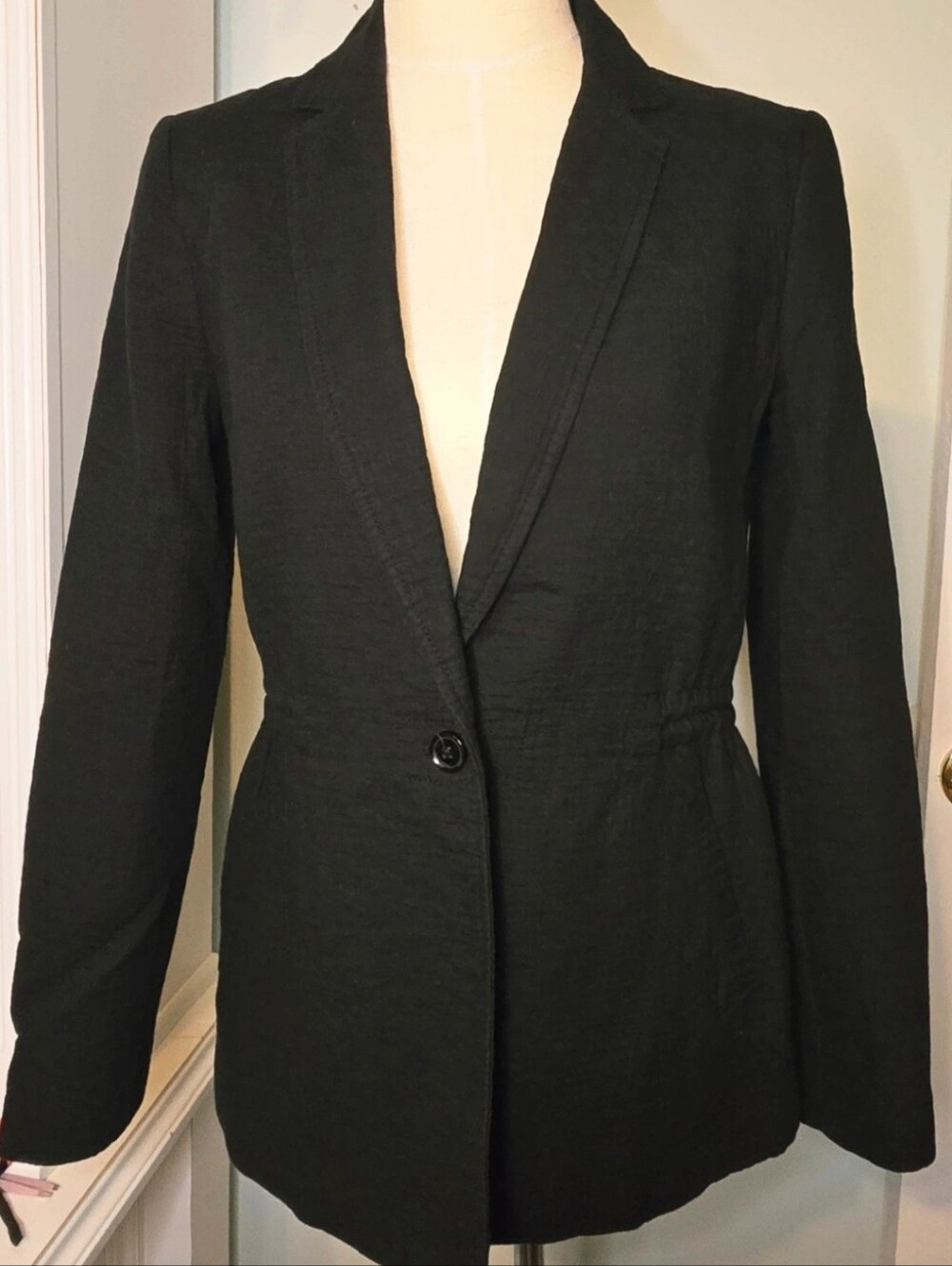 Banana Republic Black Single-Button Women's Blazer
